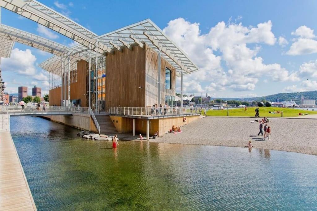 Aker Brygge - Sjoside Hjem - Sentral Beliggenhet Apartment Oslo Luaran gambar
